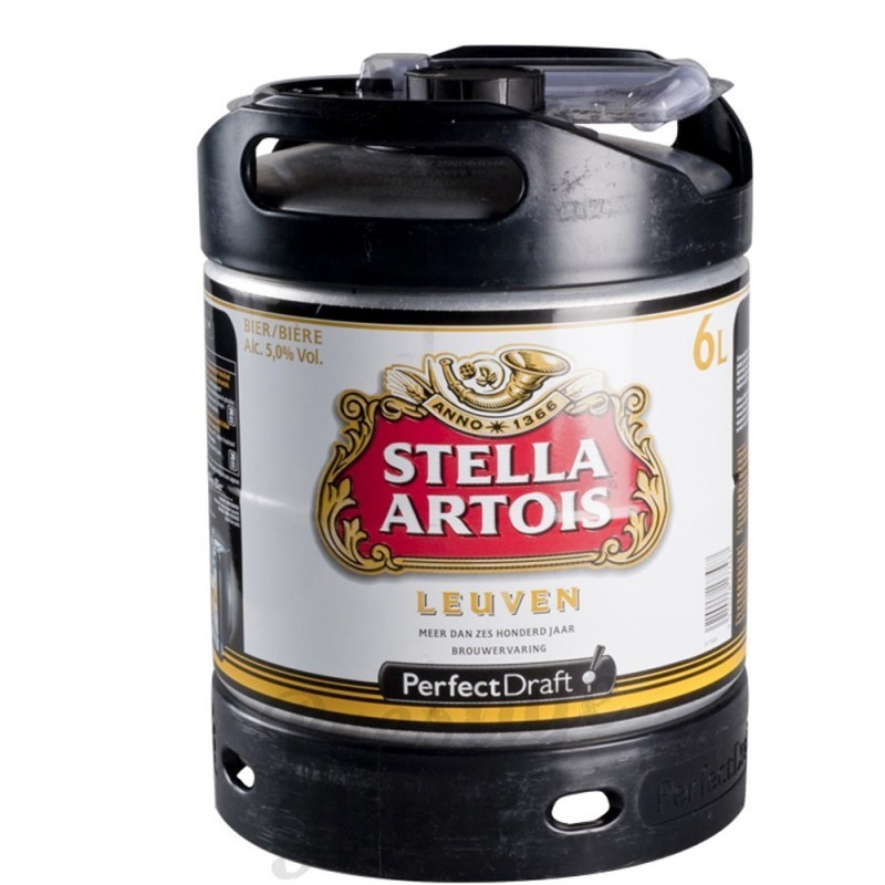 Stella Perfect Draft 6L - Belgian Brewed